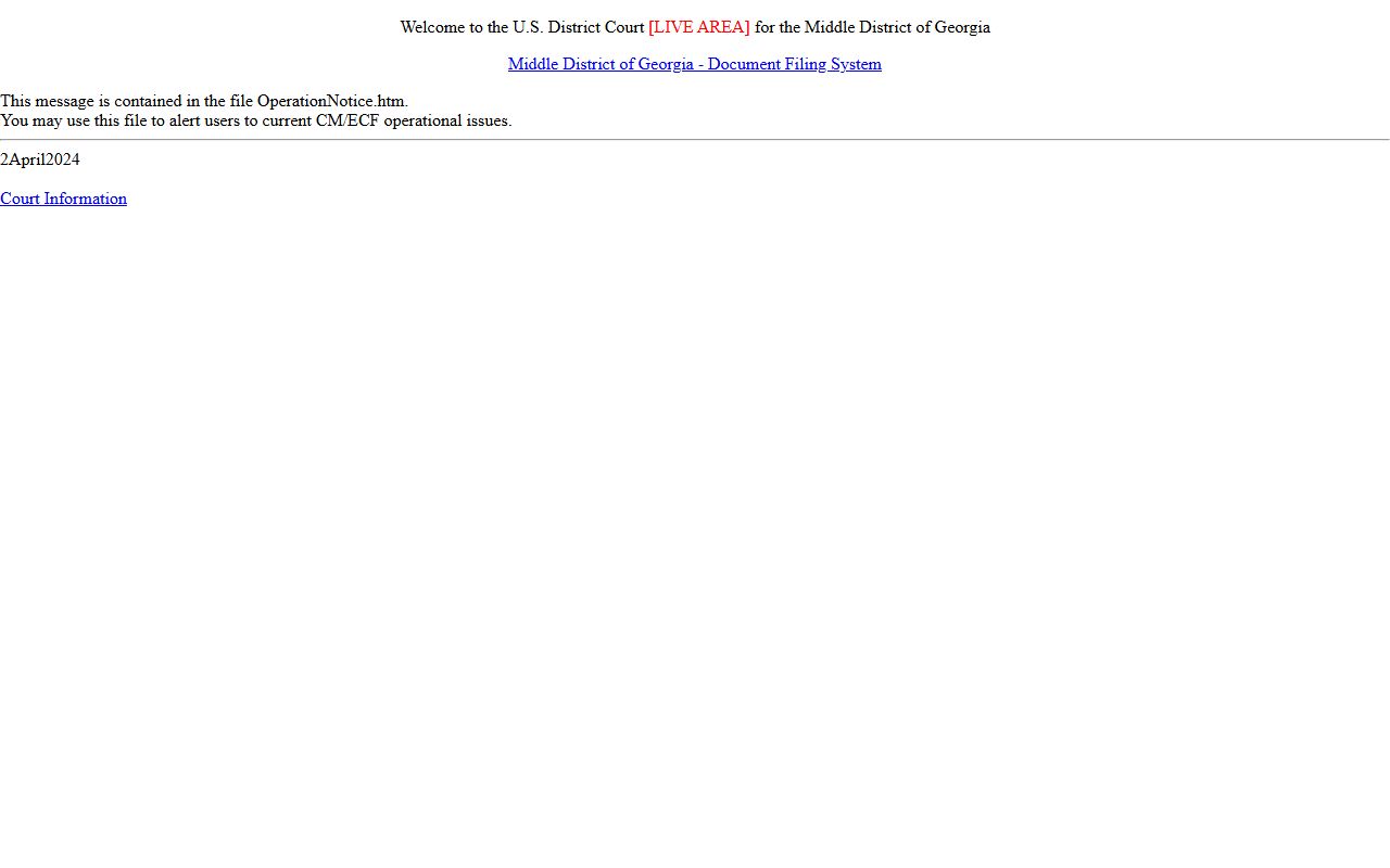 Monroe County court records Middle District CM ECF access
